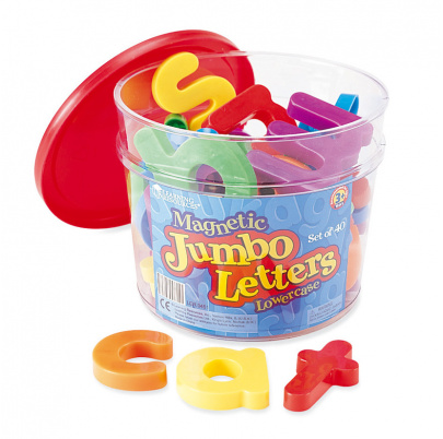 JUMBO Magnetické písmená - malé