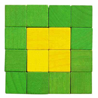 Zábavné drevené kocky – veľká sada