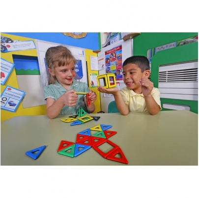 Polydron MAGNETIC - Základné tvary - veľká sada