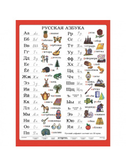 Ruská abeceda (A4)