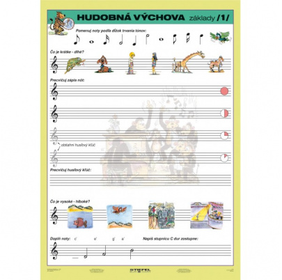 Hudobná výchova, I. diel (A4)