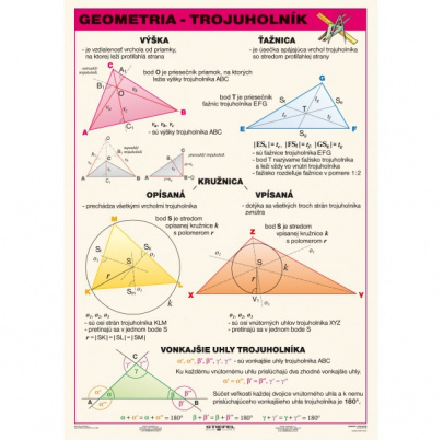 Geometria - trojuholník (A4)