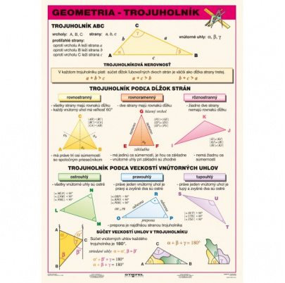 Geometria - trojuholník (A4)