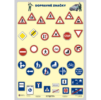 Dopravné značky (A4)