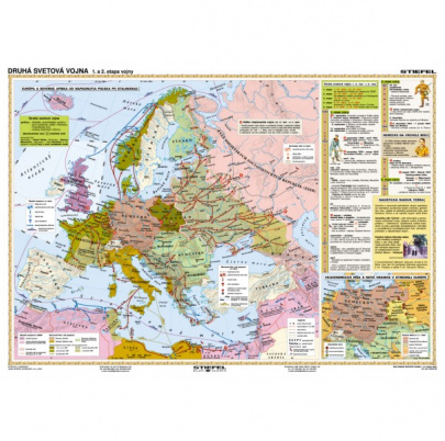 2. svetová vojna, I. diel (1939 - 1943) (A3)