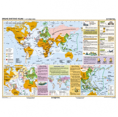 2. svetová vojna, I. diel (1939 - 1943) (A3)