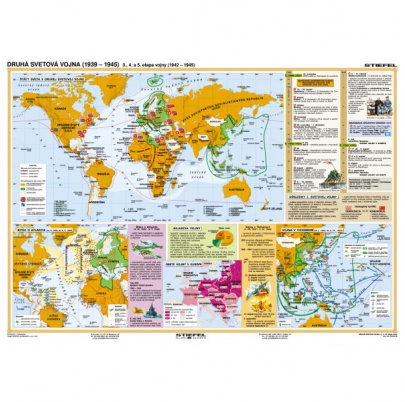 2. svetová vojna, II. diel (1942 - 1945) (A3)