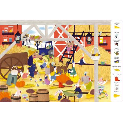 Zábavné hľadanie – Na farme