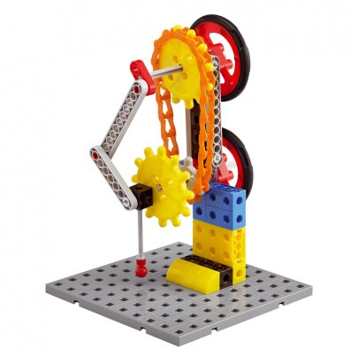 Stavebnica - Kolieska a reťaz