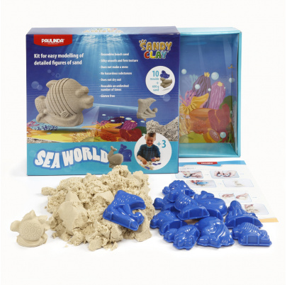 Kinetický piesok – morský svet