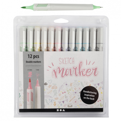 Obojstranné fixky – Sketch Marker