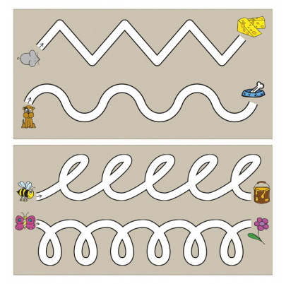 Grafomotorika na magnetickej fólii