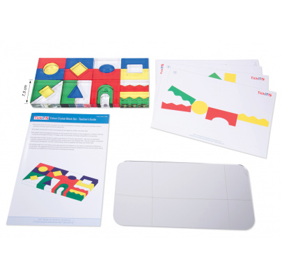 Priehľadné farebné bloky