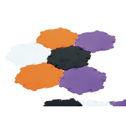 Polydron Nové farby - triedna sada