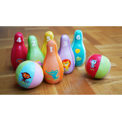 Bowlingová sada - Veselé mláďatká