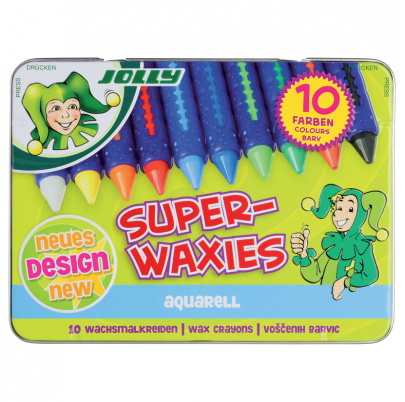 Voskové akvarelky