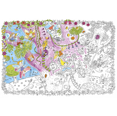 XXL podlahový plagát - Víly