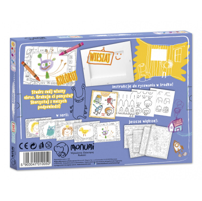 Rámovaný obrázok na vymaľovanie - Vesmír