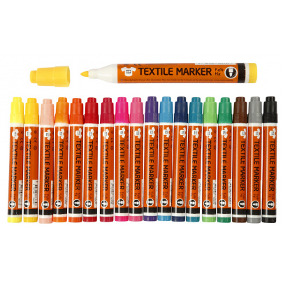 Fixky na textil (18 ks)