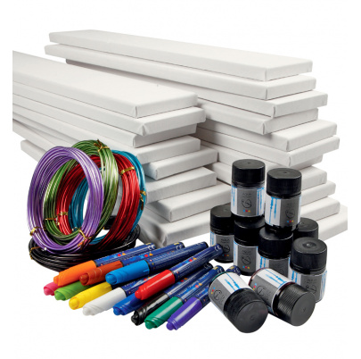 Dlhé maliarske plátna - sada