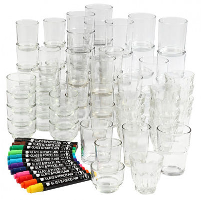 Svietniky - sklenené