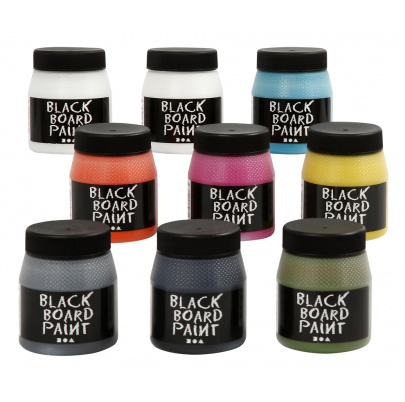 Tabuľová farba - 9 odtieňov