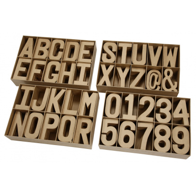 Písmená a čísla – 20,5 cm