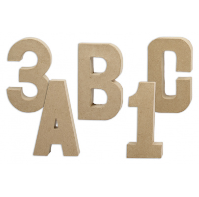 Písmená a čísla – 10 cm