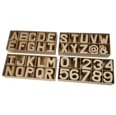 Písmená a čísla – 10 cm