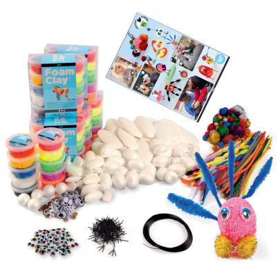 Foam Clay lepiace guľôčky – tvorivá sada