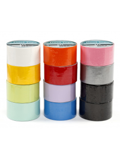 Dekoratívna textilná páska - farebná