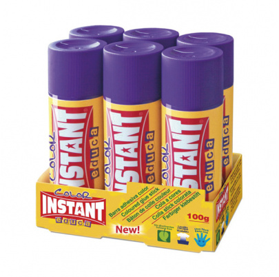 Lepiaca tyčinka EDUCA, farebná - 6 x 100g