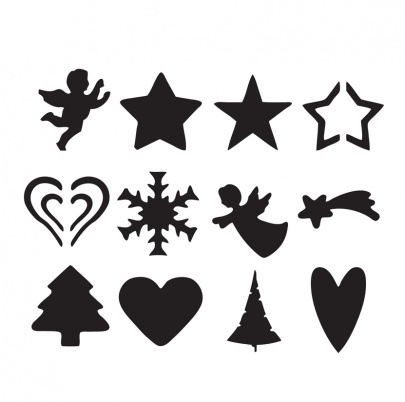 Ozdobné dierkovače – vianočné motívy