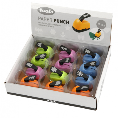 Ozdobné dierkovače – 12 tvarov