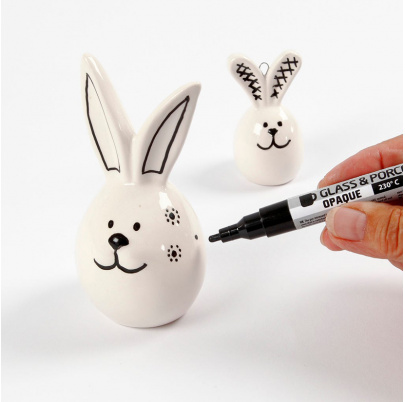 Zajac – okrúhla keramická hlava