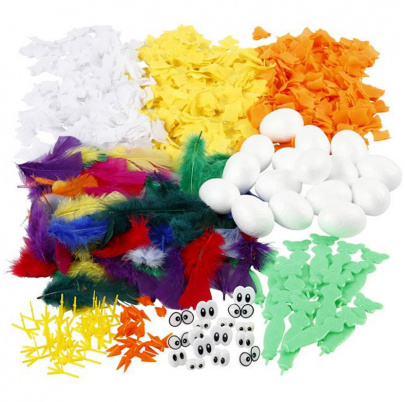 Súprava na výrobu veľkonočných kuriatok