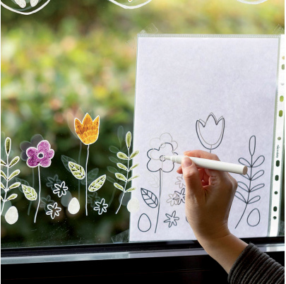 Kriedové popisovače – pastelové