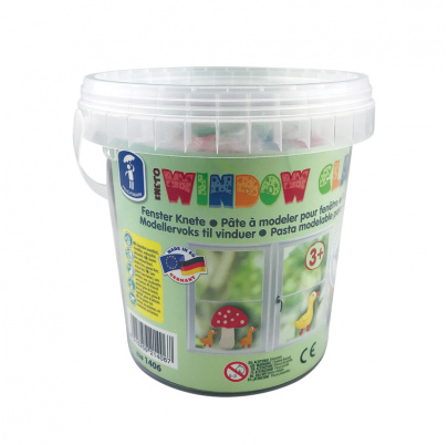 Plastelína na okno - vedierko