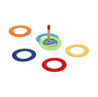 Hoplá II – s plstenými vrhacími kruhmi a číslami