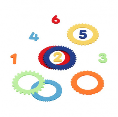 Hoplá II – s plstenými vrhacími kruhmi a číslami