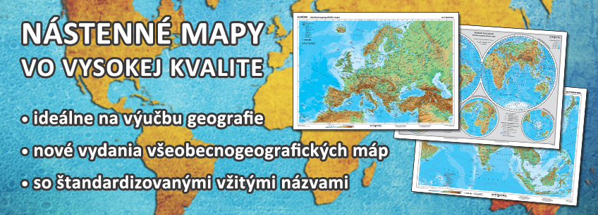 Nástenné mapy vo vysokej kvalite